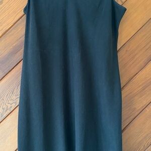 Royal Robbins Womens XL Navy Blue Sleeveless Midi Dress V Neck Travel Linen